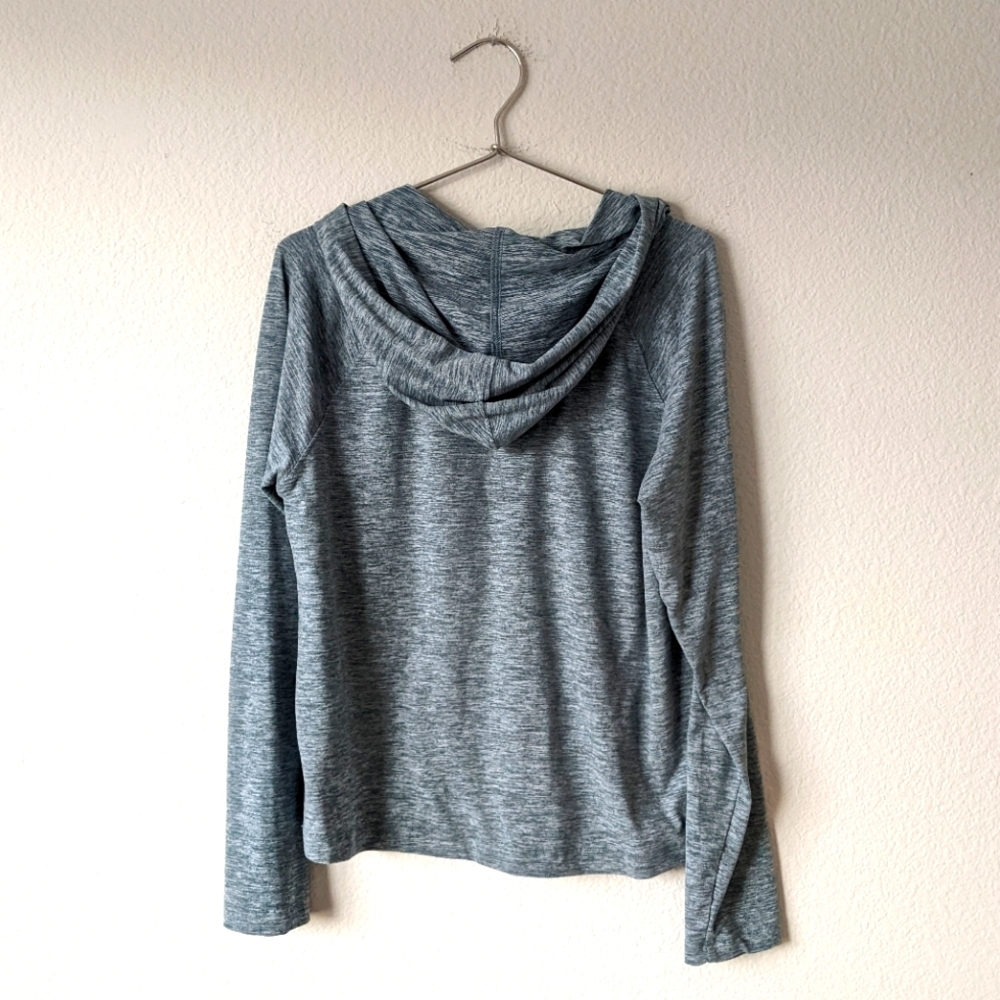 RBX Long Sleeve Athletic Hooded Shirt - Picture 2 of 4